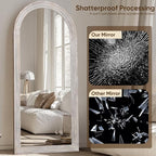 Full Length Mirror, Oversized Stand Up Mirrors Large Wall Mirrors, Wall Mounted - Image 4