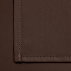 Yakamok Room Darkening Curtains 42x84 inch Long Chocolate Brown-Living Room | 2 - Image 6