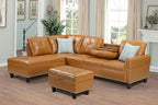 Wakefit Sectional Sofa Couch, Modern 4-Seaters Living Room Furniture Sets by Wakefit