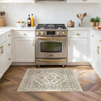 2x3 Entryway Rug Vintage Washable Rug Runner - Image 4