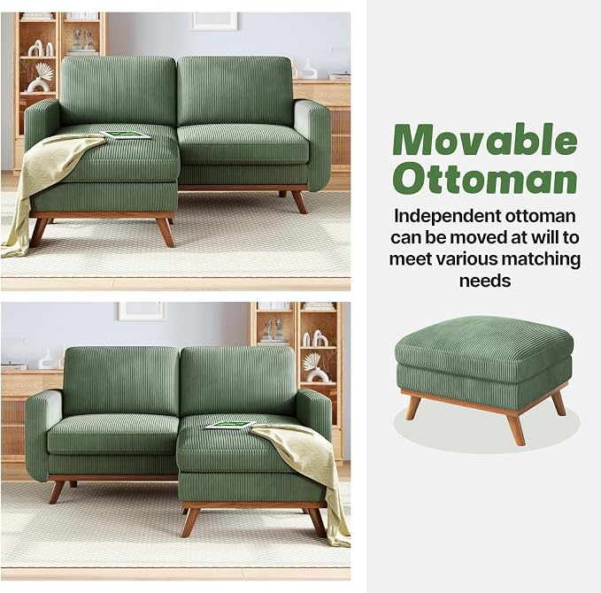 Vesgantti 68" Loveseat Sofa - Image 3