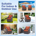 IASEAHK Outdoor Seat Cushion Set, Waterproof & Fade Resistant Patio Chair - Image 7