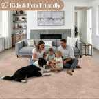 8x10 Area Rugs for Living Room Bedroom: Ultra Soft Fluffy Shag Rug Upgrade - Image 4