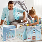 WOODMAM Foldable Wooden Dollhouse - Image 7