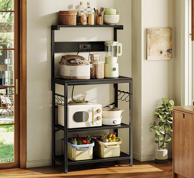 SUPERJARE Kitchen Bakers Rack - Image 6