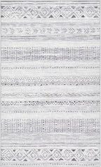 cotiled Washable 3x5 Entryway Rugs: Boho Moroccan Soft Small Rug | Solve Modern - Image 7
