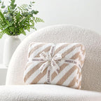 Snuggle Sac Ultra Soft Throw Blanket, Cozy Knitted, Fuzzy Knit Striped - Image 5