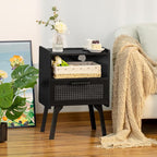 Lerliuo Rattan Nightstands Set of 2 - Image 2