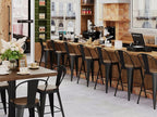 Andeworld Metal Bar Stools Set of 4, 26 inch Counter Height Barstools - Image 8