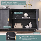 IFGET 70" Modern TV Stand for TVs Up to 80 inches, TV Console - Image 5