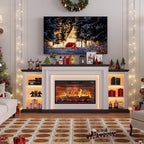 80" LED Lights Electric Fireplace - Image 7