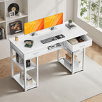 DUMOS 48" Small Computer Home Office Desk - Image 5