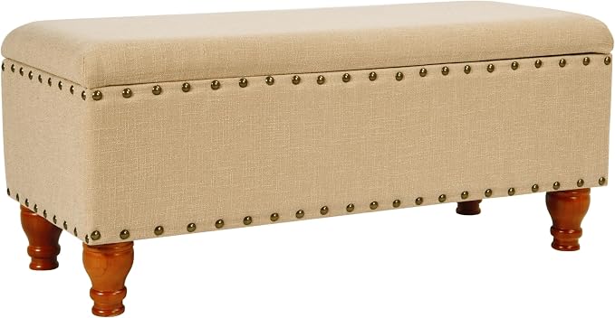 HomePop Large Rectangle Storage Bench - Image 7