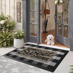 LUMI Outside Welcome Door Mat 36x59, Non-Slip Durable Rubber Easy Clean | Sweet - Image 7
