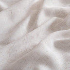 MIULEE Natural White Linen Curtains 52x63 Inch Length 2 Panels - Image 4