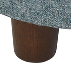 Homepop Home Decor | Upholstered Round Storage Ottoman | Ottoman - Image 8