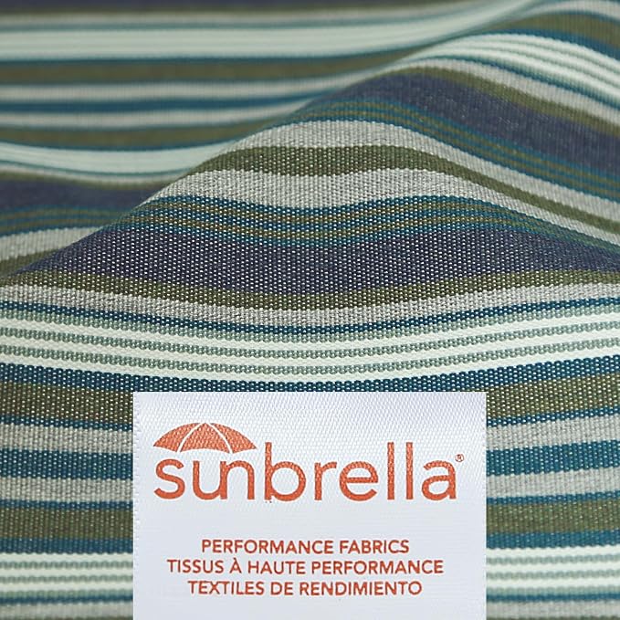 Unimatta Sunbrella Outdoor High Back Chair Cushion Seat Pads, 44 x 21 Inch - Image 2