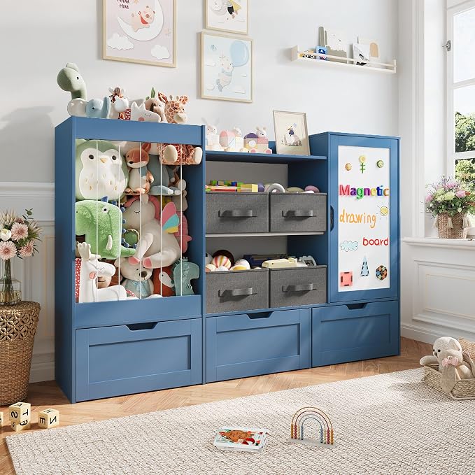 61" W Kids Toy Storage Organizer - Image 9