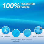 L'AGRATY Outdoor Lounge Chaise Cushion: 72x21x3 Inch Waterproof Lounge Chair - Image 5