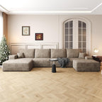 AUGOP 136" Sectional Couches for Living Room Modern Modular Sofa by AUGOP