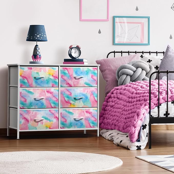 Sorbus Kids Dresser with 6 Drawers - Image 2
