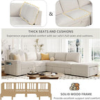 Merax L-Shaped Modular Sofa - Image 4