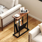 Yusong Narrow Side Table for Small Spaces, Small End Table - Image 9