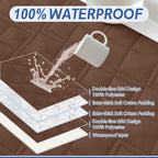 Arfntevss Recliner Sectional Couch Covers 1OO% Waterproof L Shape Sofa Cover - Image 3