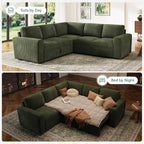 HONBAY Modular Sectional Sleeper Sofa - Image 4