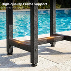 ODK Outdoor Side Table, Adirondack Patio End Table - Image 6