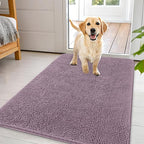 OLANLY Dog Door Mat for Muddy Paws 44x32, Super Absorbent Chenille Mud Mat | by OLANLY