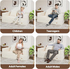 COMAX Futon Sofa Bed, 4‑in‑1 Convertible Sofa Bed, Folding Boneless Couches - Image 8