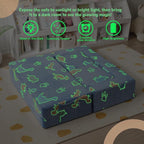 MeMoreCool Modular Kids Couch Dinosaur, Glow Dino Play Toddler Couch - Image 5