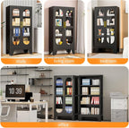 PAOFIN 47" H Locking Display Cabinet - Image 8