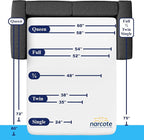Allersoft| Queen Sleeper Sofa Mattress Cover - Image 3