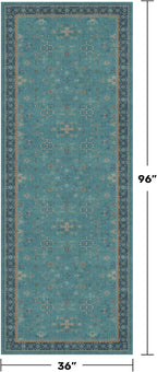 Washable 3x8 Throw Rug for Hallway - Image 2