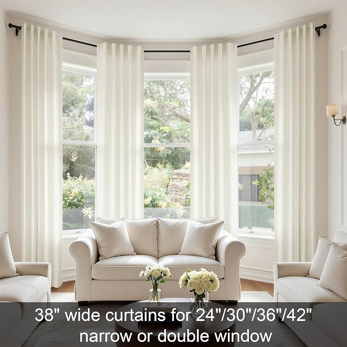 Pitalk 120 Inches Long Curtains - Image 3