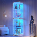 Glass Display Cabinet with Doors, Bookcase by TAGELIER