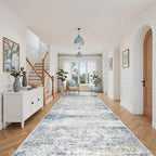 4x12 Runner Rug Non Slip, Washable Hallway Runner Rug, Nursery Room, Soft - Image 5