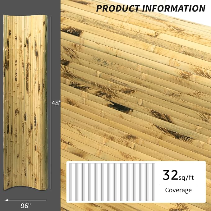 Art3d Natural Bamboo Wall Panel - Image 4