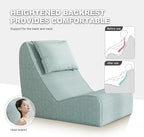 Giant Bean Bag Chair for Adults, Corduroy Chaise Lounge - Image 5