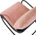 Peace nest Modern Accent Chair, Soft Upholstered Armchair - Image 9