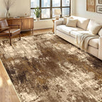 RELEANY Washable 5'x7' Abstract Area Rug by RELEANY