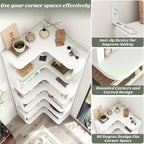 Armocity Corner Book Shelf - Image 4
