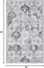 Lahome Moroccan Washable Small Area Rug, 3x5 Rugs - Image 3
