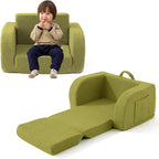 Toddler Couch, 2-in-1 Toddler Chairs Comfy 1-3 Years Old, Toddler Chair by MuaMelop