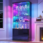 71" Tall RGB Display Cabinet by CraftYourIdealHomeLife