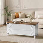 HOOBRO 47.2" Toy Box, Storage Bench - Image 5