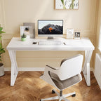 LITTLE TREE 55 Inch Large Simple Industrial Computer Desk Study Writing Table - Image 5