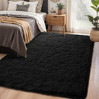 Chicrug Soft Area Rugs for Bedroom Living Room Plush Fluffy Rug 3x5 | Shag - Image 5